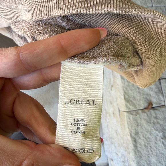THE GREAT. Warm Brown Sweatshirt - Picture 4 of 4